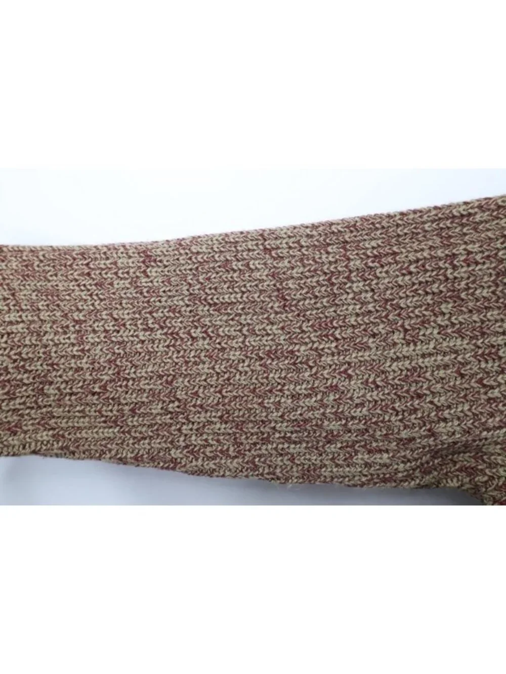 Vintage 90s Streetwear Mens Size XL Blank Chunky Ribbed Knit Crewneck Sweater